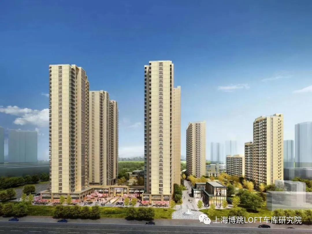 阿勒泰采用了LOFT车库武汉当代集团春风十里项目现已结构封顶！